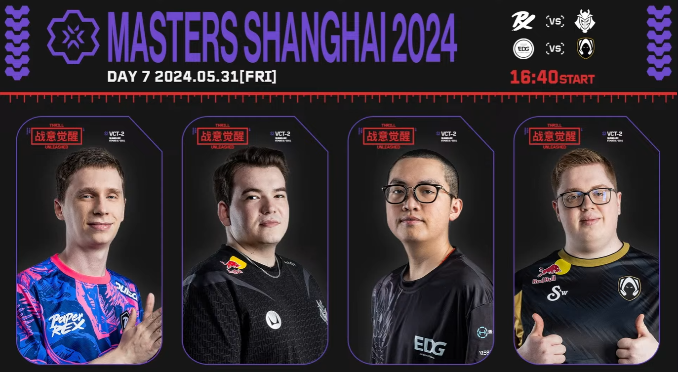 【VALORANT】VALORANT Masters Shanghai – Playoffs Stage Day 7～Day 8
