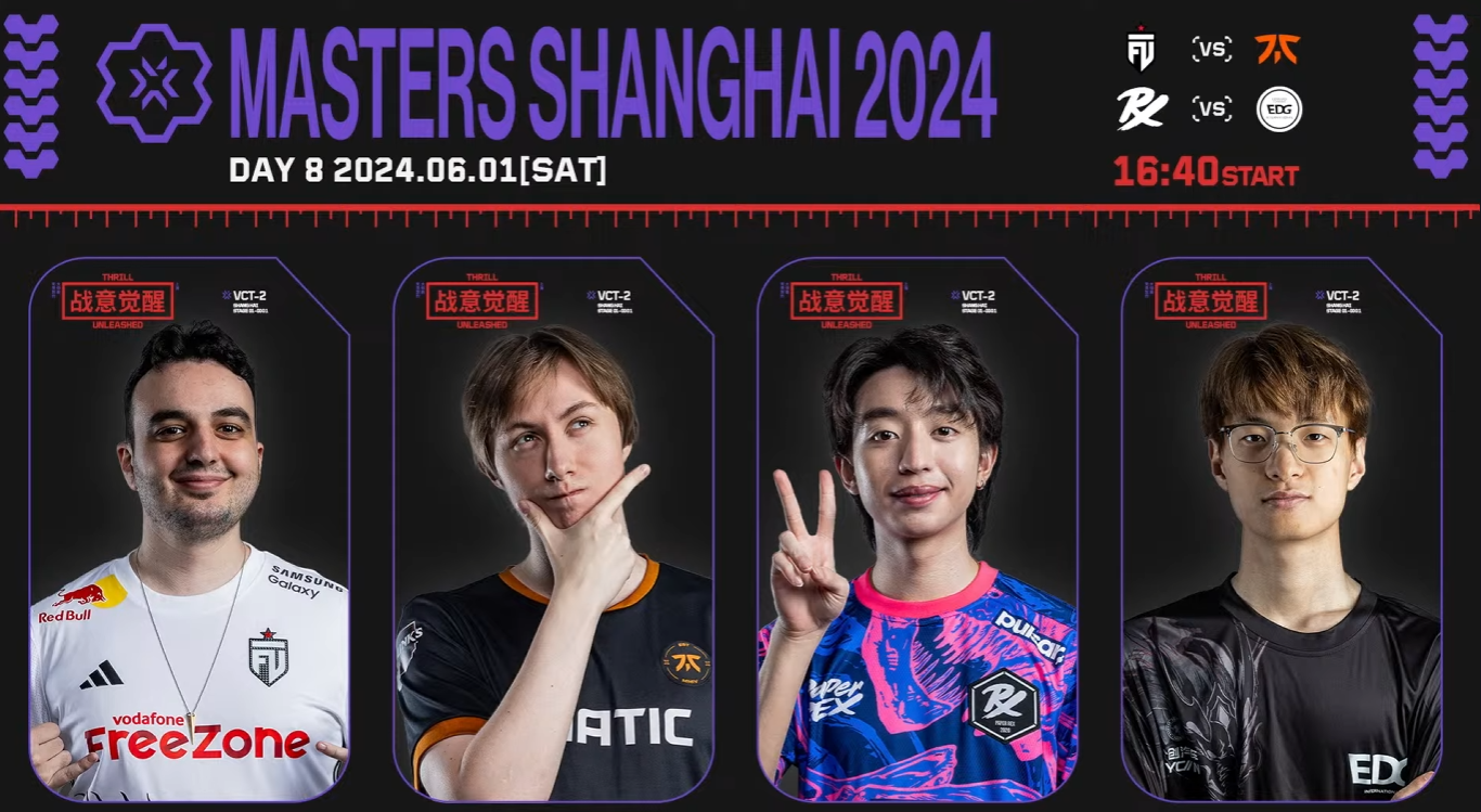 【VALORANT】VALORANT Masters Shanghai – Playoffs Stage Day 7～Day 8