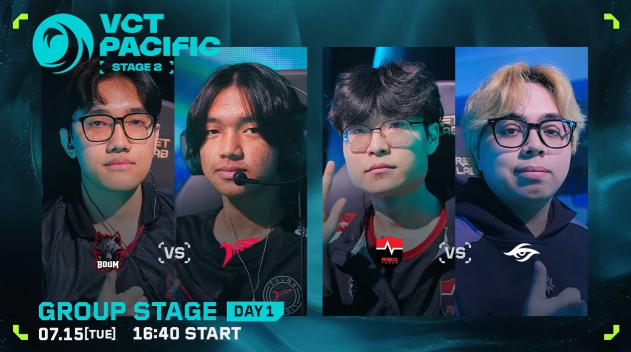 【VALORANT】VCT Pacific 2025 : STAGE 2 DAY 1～DAY 3