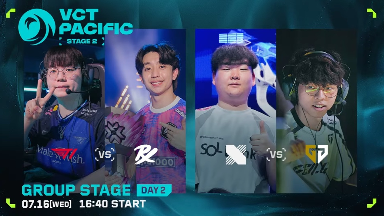 【VALORANT】VCT Pacific 2025 : STAGE 2 DAY 1～DAY 3
