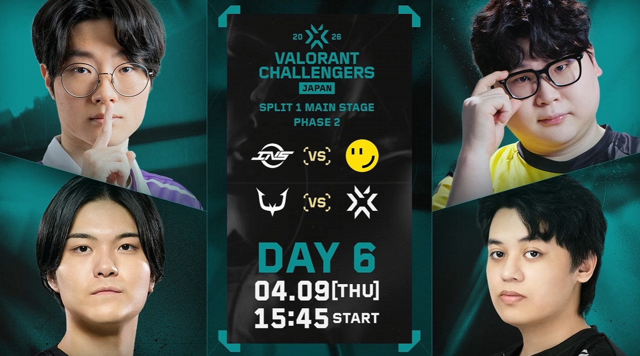 【VALORANT】 VALORANT Challengers Japan 2026 Split 1 Main Stage Phase 2 Day 4～Day 6