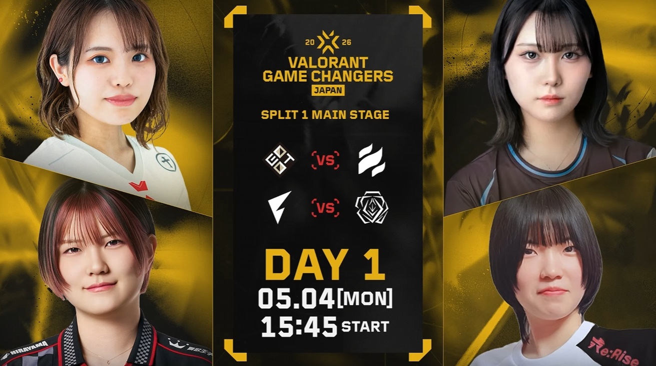 【VALORANT】 VALORANT Game Changers 2026 Split 1 Main Stage Day 1～Day 3