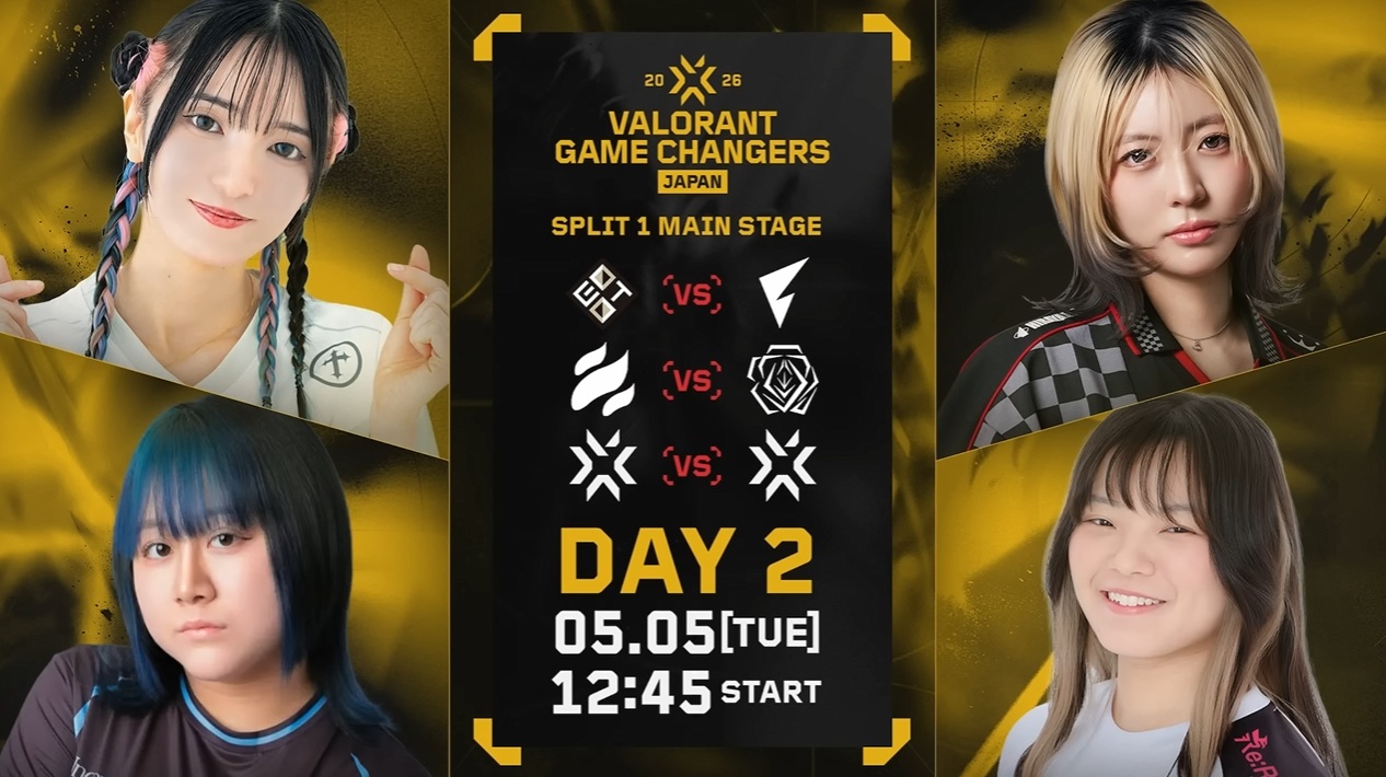 【VALORANT】 VALORANT Game Changers 2026 Split 1 Main Stage Day 1～Day 3