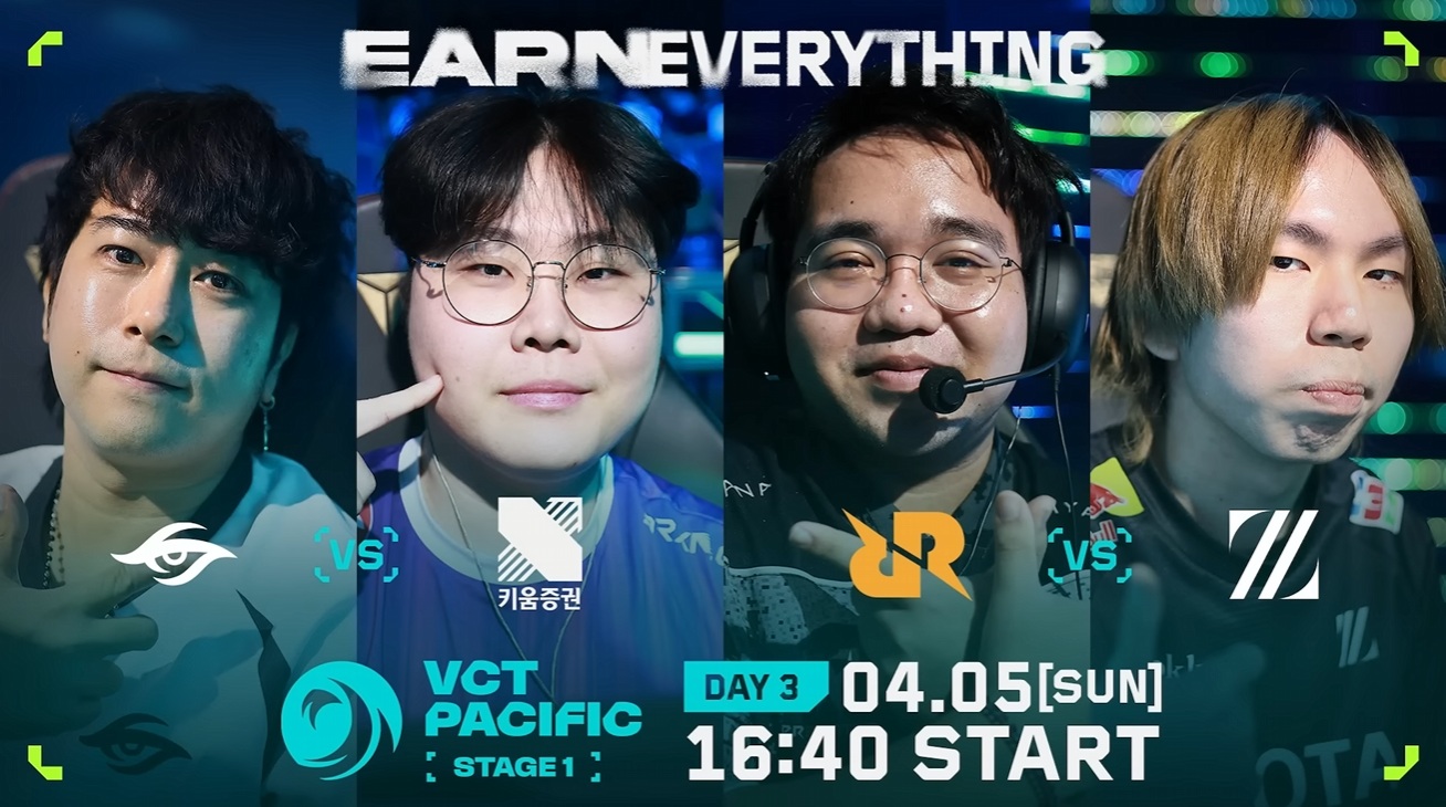 【VALORANT】 VCT Pacific 2026 : STAGE 1 – Day 1～ Day 3