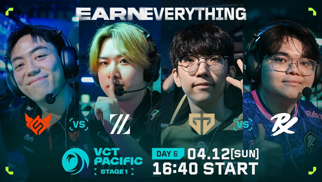 【VALORANT】 VCT Pacific 2026 : STAGE 1 – Day 4～ Day 6