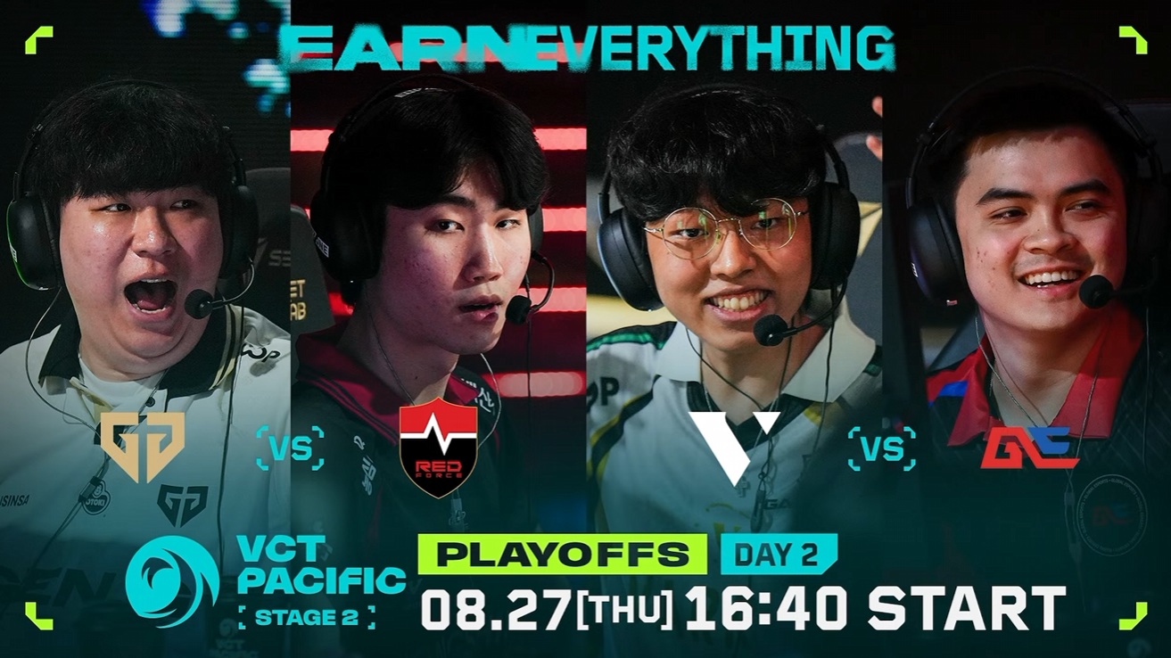 【VALORANT】  VCT Pacific 2026 : STAGE 2 – Playoffs – DAY 1/DAY2